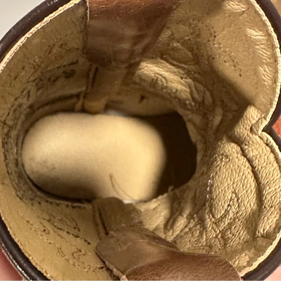 Smokey Mountain Youth Leather Cowboy Boots Size 5 - Picture 12 of 12